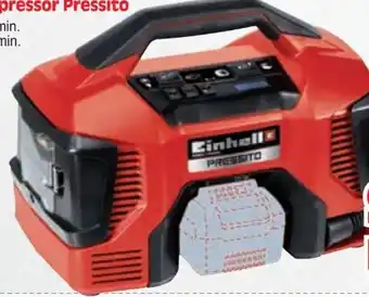 Zgonc Einhell Akku-1-Zylinder-Kompressor Pressito Set Angebot