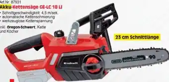 Zgonc Einhell Akku-Kettensägen Set GE-LC 18 Li Angebot