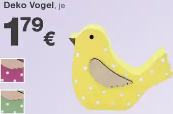 KiK Deko Vogel Angebot