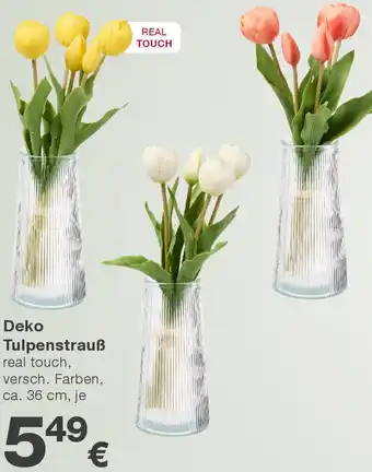 KiK Deko Tulpenstrauß Angebot