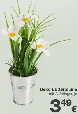 KiK Deko Butterblume Angebot