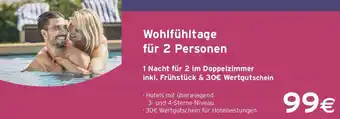 Tchibo Eduscho Wohlfühltage für 2 Personen Angebot