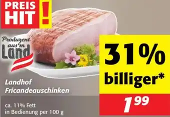 Nah&Frisch Landhof Fricandeauschinken Angebot