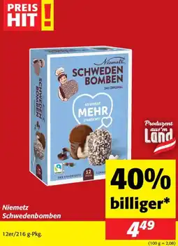 Nah&Frisch Niemetz Schwedenbomben Angebot