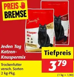 Nah&Frisch Jeden Tag Katzen- Knuspermix Angebot