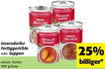 Nah&Frisch Inzersdorfer Fertiggerichte oder Suppen Angebot