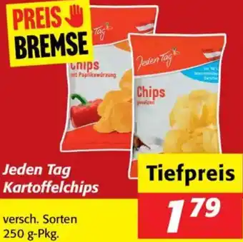 Nah&Frisch Jeden Tag Kartoffelchips Angebot