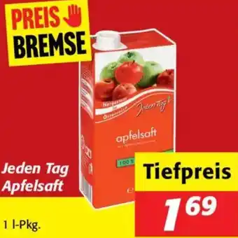 Nah&Frisch Jeden Tag Apfelsaft Angebot