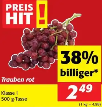 Nah&Frisch Trauben rot Angebot