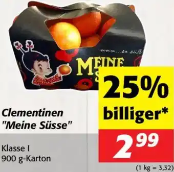 Nah&Frisch Clementinen Meine Süsse Angebot