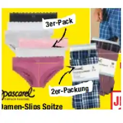 Maximarkt Damen-Slips Spitze oder Herren-Webboxer Maximarkt Angebot