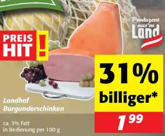 Nah&Frisch Landhof Burgunderschinken Angebot