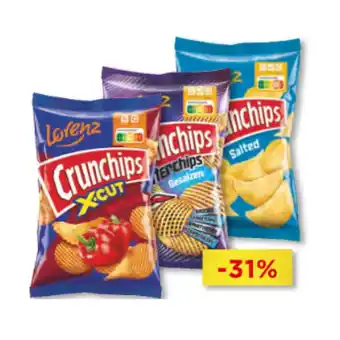 Unimarkt Crunchips oder X-Cut versch. Sorten Unimarkt Angebot