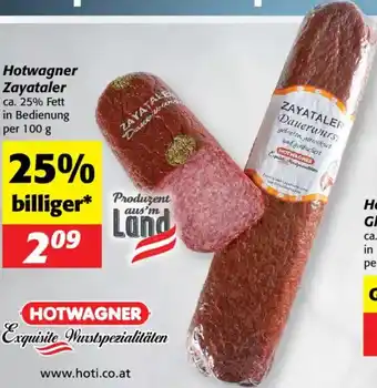 Nah&Frisch Hotwagner Zayataler Angebot