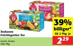 Nah&Frisch Teekanne Früchtegarten Tee Angebot