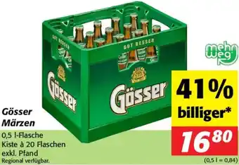 Nah&Frisch Gösser Märzen Angebot