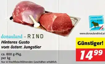 Nah&Frisch Hinteres Gusto vom österr. Jungstier Angebot