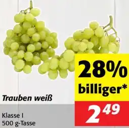 Nah&Frisch Trauben weiß Angebot