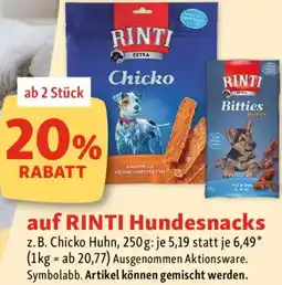 Fressnapf auf RINTI Hundesnacks Angebot