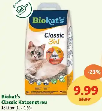 Fressnapf Classic Katzenstreu Angebot