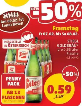 PENNY Stiegl goldbräu Angebot