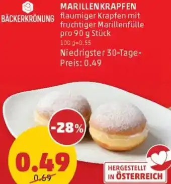 PENNY Marillen krapfen Angebot