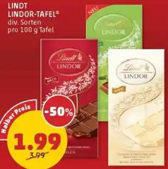 PENNY Lindor-tafel Angebot