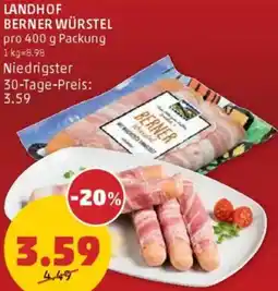 PENNY Berner würstel Angebot