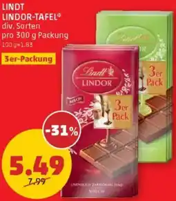 PENNY Lindor-tafel Angebot