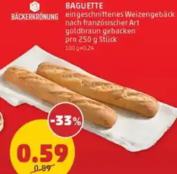 PENNY Baguette Angebot