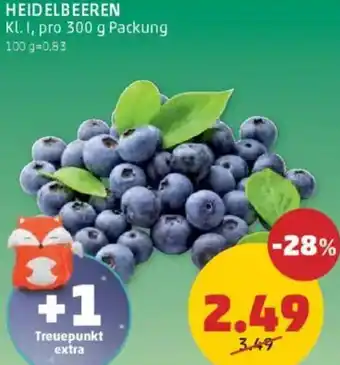 PENNY Heidelbeeren Angebot