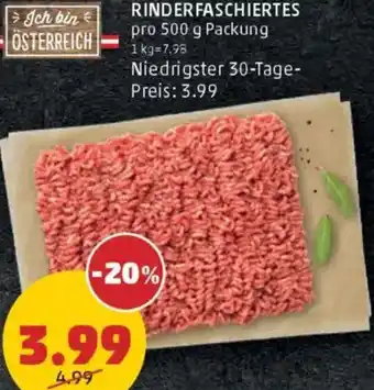 PENNY Rinderfaschiertes Angebot