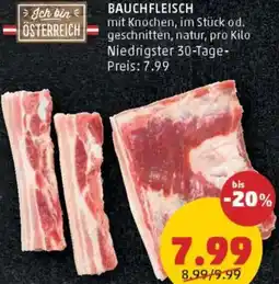 PENNY Bauchfleisch Angebot