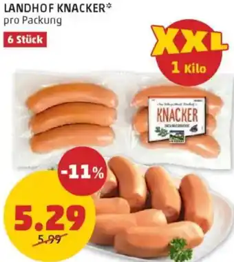 PENNY Landhof knacker Angebot