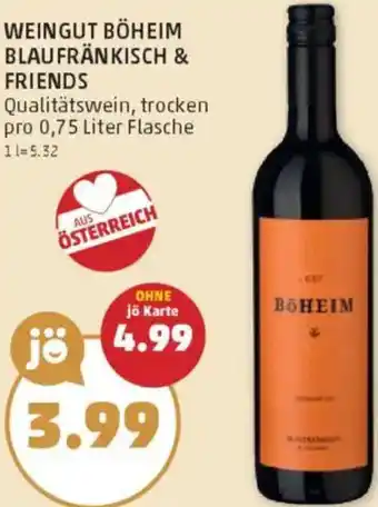 PENNY Weingut böheim blaufränkisch & friends Angebot