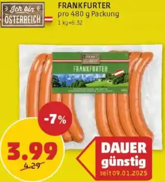 PENNY Frankfurter Angebot