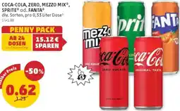 PENNY Coca-cola, zero, mezzo mix, sprite od. fanta Angebot