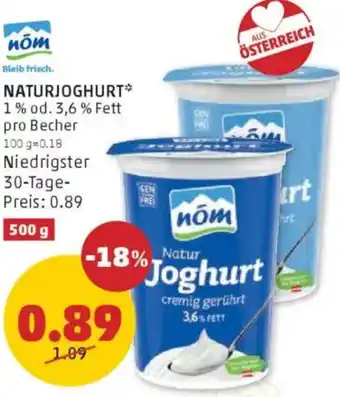 PENNY Naturjoghurt Angebot