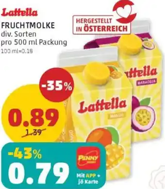 PENNY Fruchtmolke Angebot