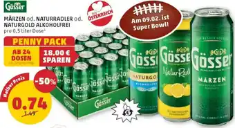 PENNY Märzen od. naturradler od. naturgold alkoholfrei Angebot