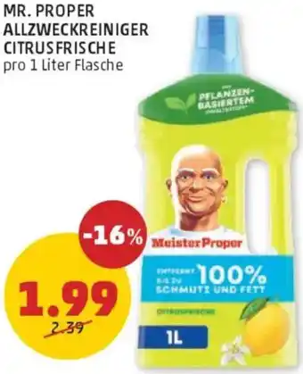 PENNY Allzweckreiniger citrus frische Angebot