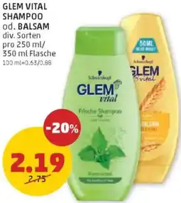 PENNY Vital shampoo od. balsam Angebot