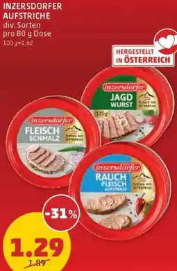 PENNY Inzersdorfer aufstriche Angebot