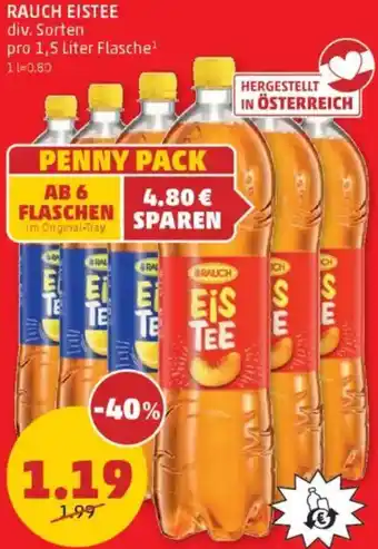 PENNY Rauch eistee Angebot