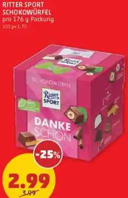 PENNY Ritter sport schokowürfel Angebot