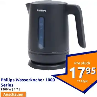 Action Philips Wasserkocher 1000 Series Angebot