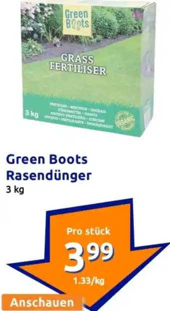 Action Green Boots Rasendünger Angebot