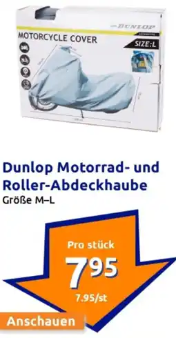 Action Dunlop Motorrad- und Roller-Abdeckhaube Angebot