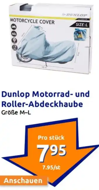 Action Dunlop Motorrad- und Roller-Abdeckhaube Angebot