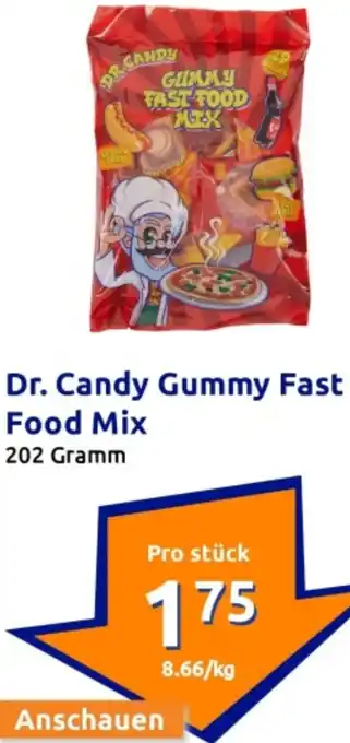 Action Dr. Candy Gummy Fast Food Mix Angebot